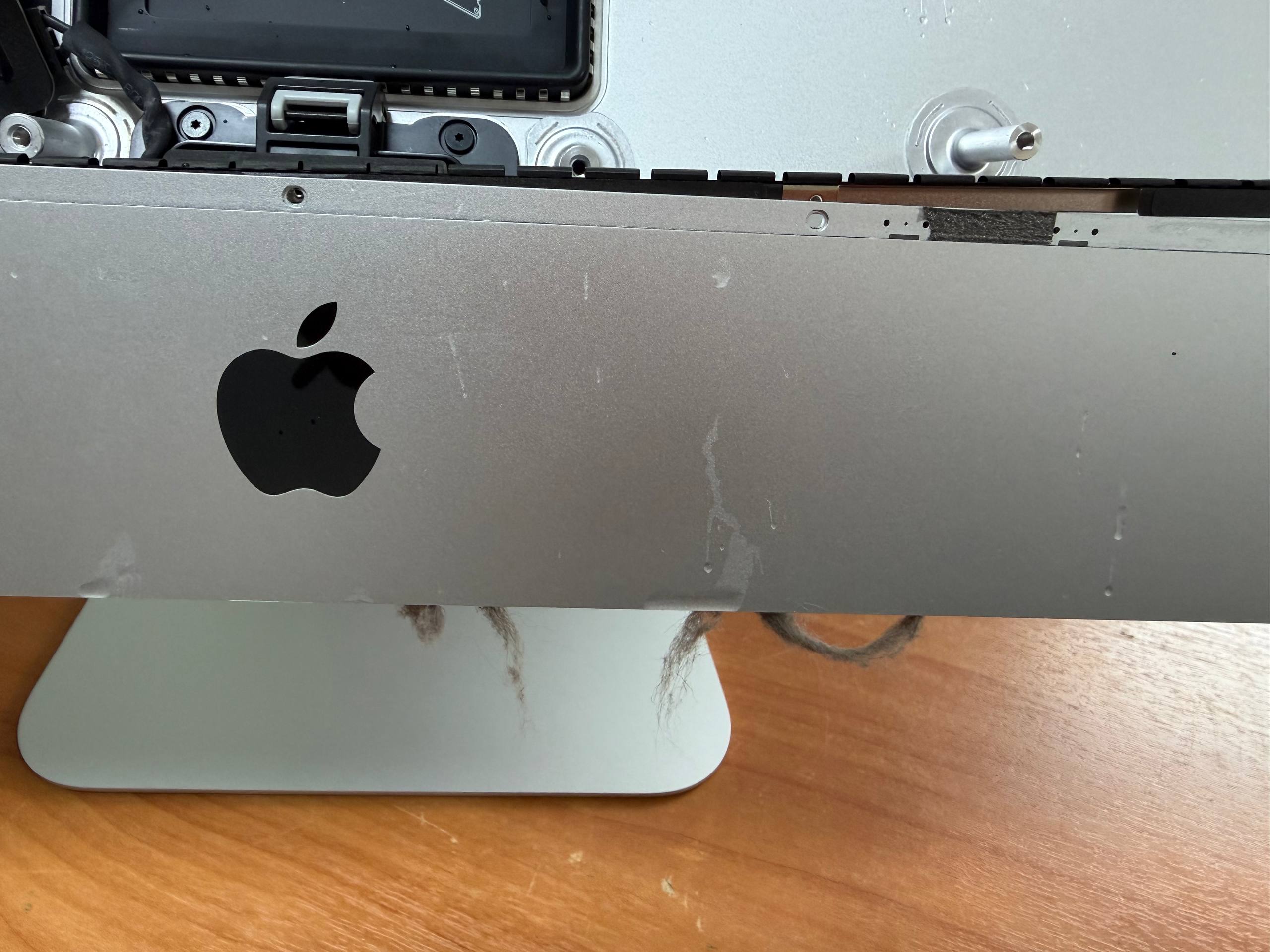 пыль внутри imac 2020 27